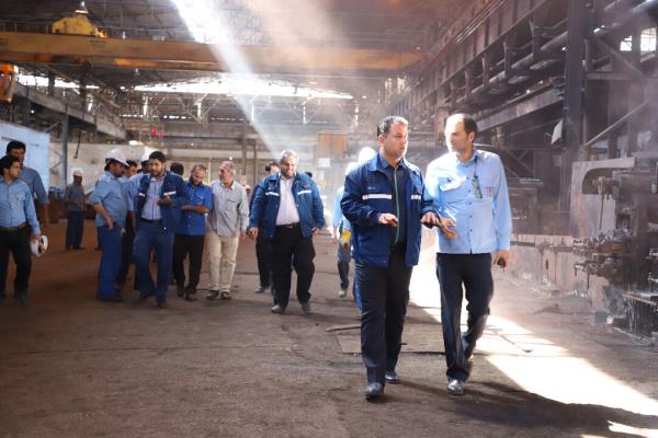 کارخانه فولاد سازی گروه ملی در آستانه راه اندازی مجدد قرار دارد