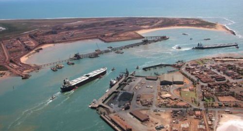 حمل دریایی سنگ آهن از بندر هدلند استرالیا در ماه اکتبر کاهش یافت