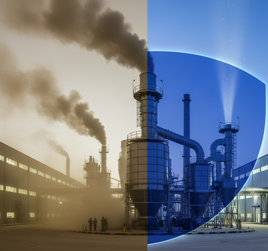 مقایسه بگ فیلترهای پالس جت، شیکر و ریورس ایر